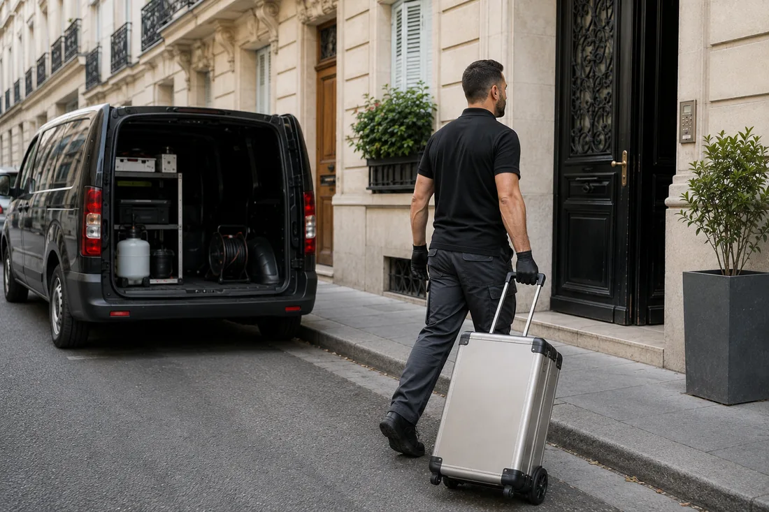 Véhicule d'intervention banalisé de Track Nuisibles