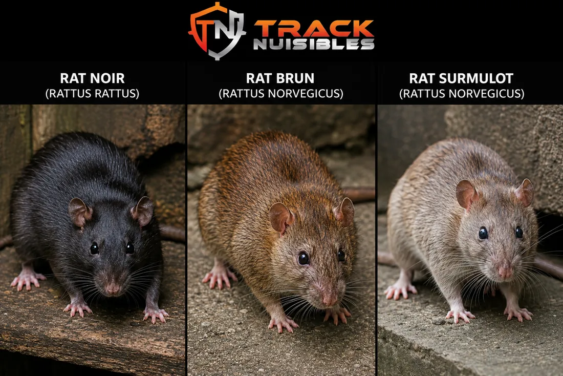 Rat brun (surmulot) en gros plan